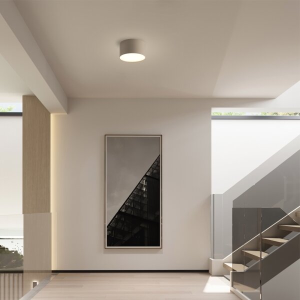 Brilagi - LED Koupelnové stropní svítidlo FORIS LED/9W/230V pr. 9 cm béžová IP44