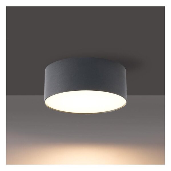 Brilagi - LED Koupelnové stropní svítidlo FORIS LED/9W/230V pr. 9 cm antr IP44