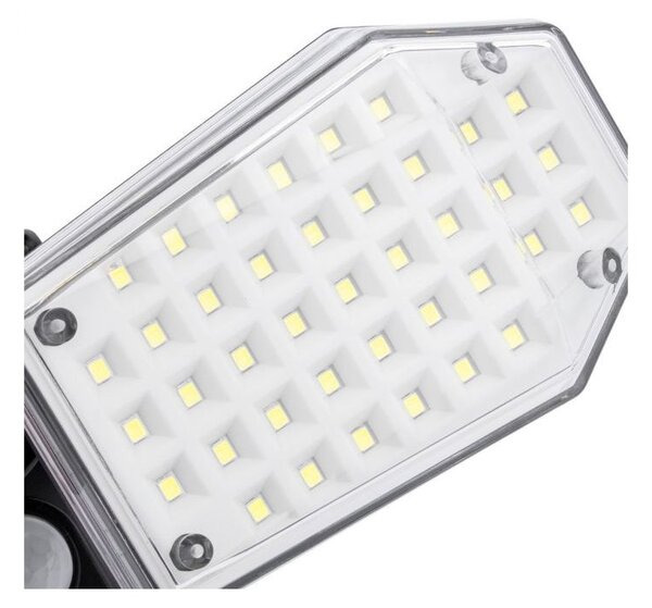 Solárny Svetlomet 78x LED 15W 480lm - čierny