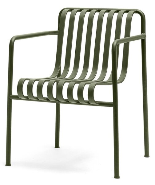HAY Židle Palissade Dining Armchair, olive