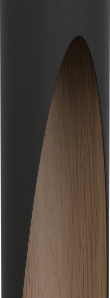 Eglo 900874 - LED Lustr na lanku BARBOTTO 1xGU10/4,5W/230V černá/hnědá