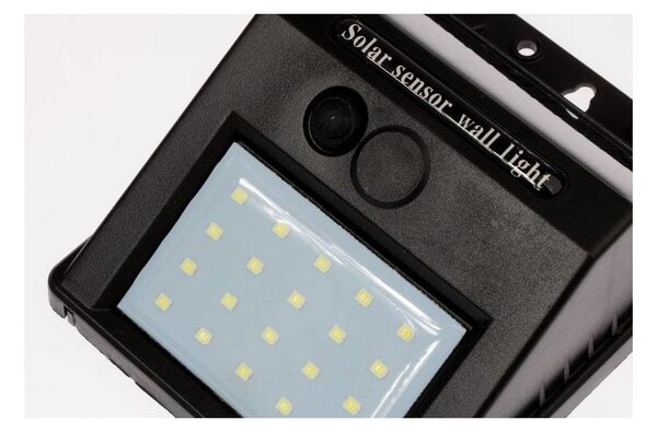 4x Solárne LED záhradné svietidlo 3W 5500-6000K