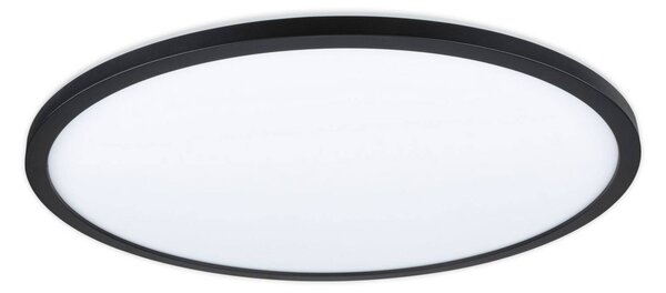 Paulmann Atria Shine panel 3-step černá 830 Ø42cm, stmívatelný, Černá, Obývací pokoj / jídelna, Plast, Moderní