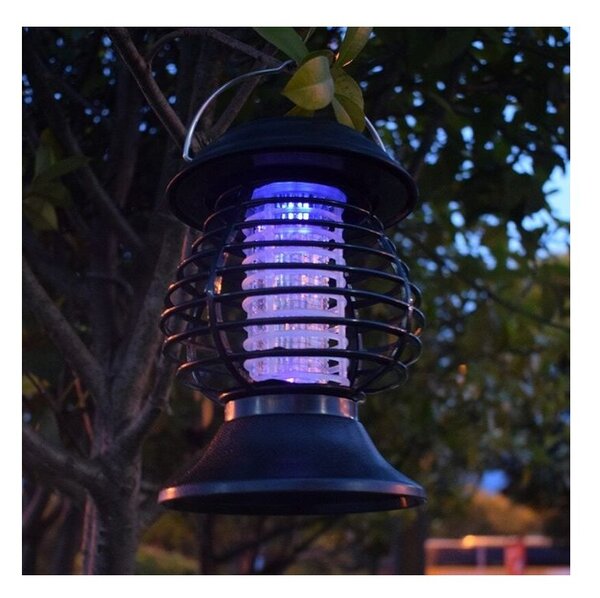 Solárna UV LED lampa do záhrady - odpudzuje hmyz