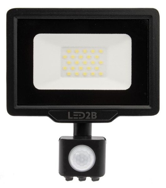 KOBI LED Reflektor 20W s pohybovým senzorom 4000 K 1600 lm