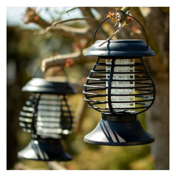 Solárna UV LED lampa do záhrady - odpudzuje hmyz