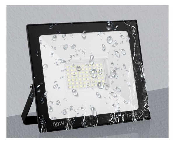 LUMILED LED Reflektor 50W 4500lm 6500K - čierny