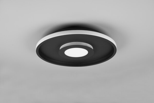 Trio 680819332 LED stropní svítidlo Ascari 1x35W | 4100lm | 3000K | IP44 - 3 fázové stmívání, černá