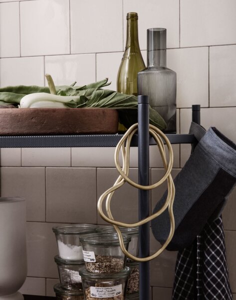 Ferm Living Karafa Ripple, smoked grey