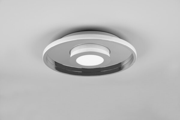 Trio 680819306 LED stropní svítidlo Ascari 1x35W | 4100lm | 3000K | IP44 - 3 fázové stmívání, chrom