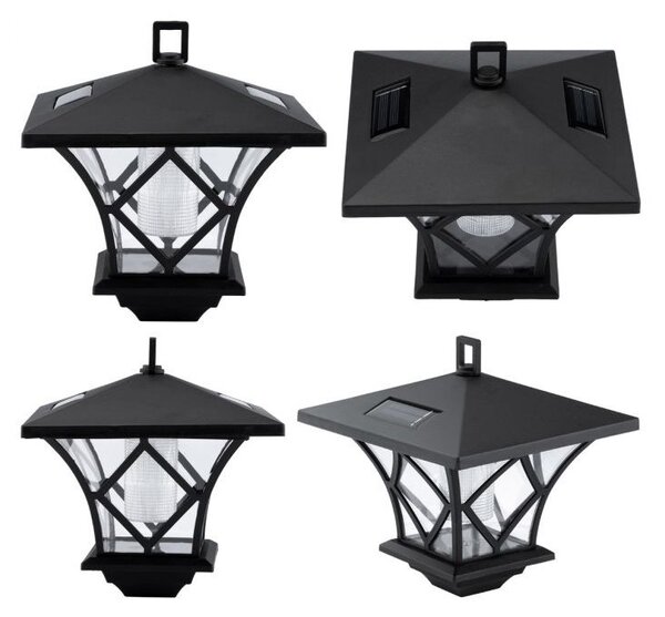 LANTERN Solárne vonkajšie záhradné svietidlo LED 155CM