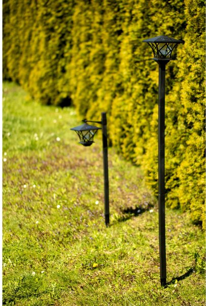 LANTERN Solárne vonkajšie záhradné svietidlo LED 155CM