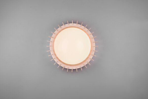 Trio R62171130 LED přisazené stropní svítidlo Monte 1x16,5W | 2200lm | 3000K - 3 fázové stmívání, bílá