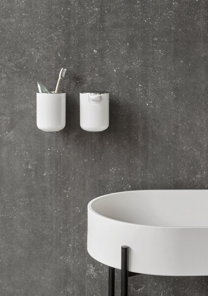 Audo Copenhagen Nástěnný dávkovač mýdla, white