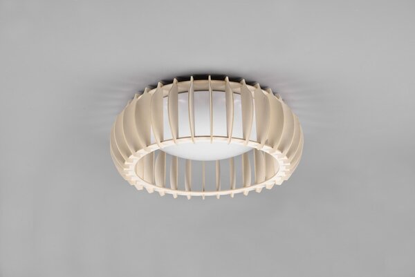 Trio R62171130 LED přisazené stropní svítidlo Monte 1x16,5W | 2200lm | 3000K - 3 fázové stmívání, bílá