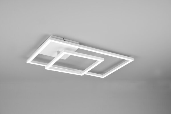Trio R62642131 LED přisazené stropní svítidlo Padella 1x25W | 3000lm | 4000K - nastavitelné, 3 fázové stmívání, bílá