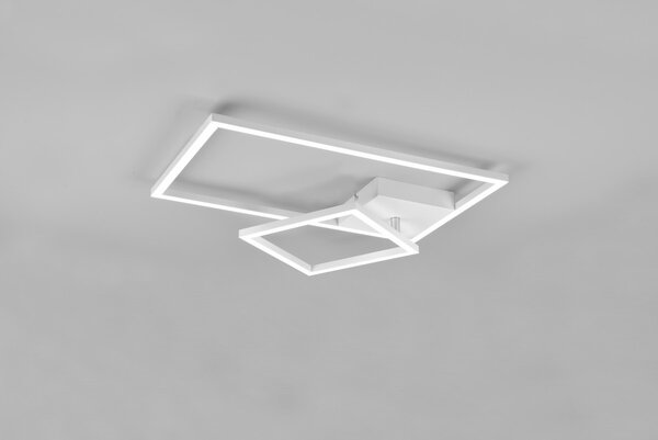 Trio R62642131 LED přisazené stropní svítidlo Padella 1x25W | 3000lm | 4000K - nastavitelné, 3 fázové stmívání, bílá