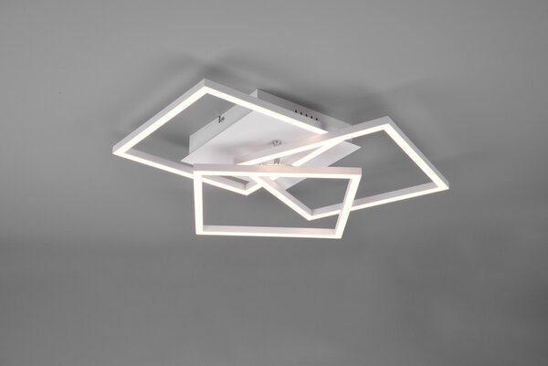 Trio R62883131 LED přisazené stropní svítidlo Mobile 1x28W | 3200lm | 2700K-6000K - stmívatelné nastavitelné, dálkové ovládání, noční režim, bílá