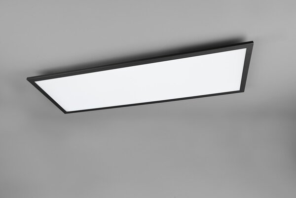 Trio R62868032 LED přisazené stropní svítidlo Gamma 1x33,5W | 3850lm | 2700K-6000K - dálkové ovládání, stmívatelné, noční režim, černá