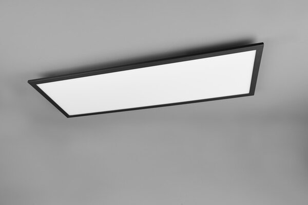 Trio R62868032 LED přisazené stropní svítidlo Gamma 1x33,5W | 3850lm | 2700K-6000K - dálkové ovládání, stmívatelné, noční režim, černá
