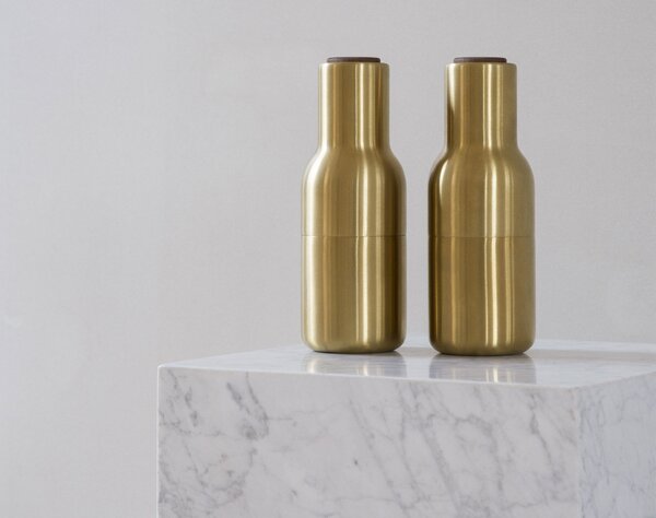 Audo Copenhagen Mlýnky na sůl a pepř Bottle, brushed brass