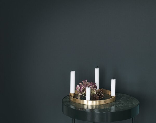 Ferm Living Adventní svícen Circle small, brass