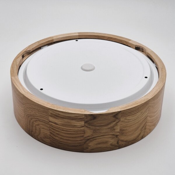 Stropní svítidlo OAK 2xE27/15W/230V IP54 dub pr. 27 cm