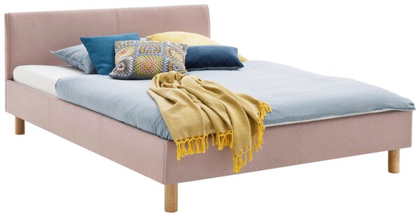 ČALOUNĚNÁ POSTEL, 140/200 cm starorůžová Livetastic - Jednolůžkové postele, Online Only