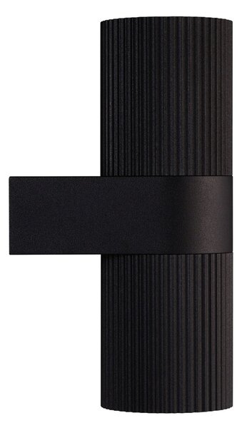 NORDLUX Kyklop Ripple venkovní nástěnné svítidlo černá 2318051003