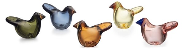 Iittala Ptáček Toikka Flycatcher, měděno-žlutý