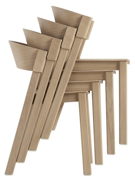 Muuto Židle Cover Side Chair, grey
