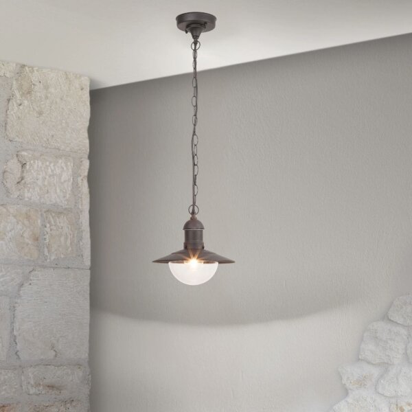 Brilagi - Venkovní závěsné svítidlo MOLDE 1xE27/60W IP44 černá