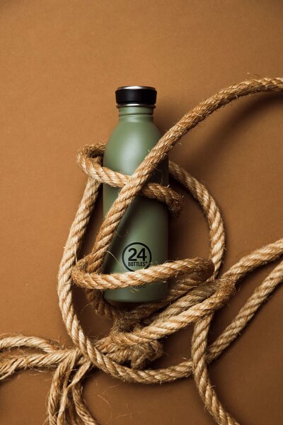 24Bottles Láhev na vodu Urban 0.5l, emerald green