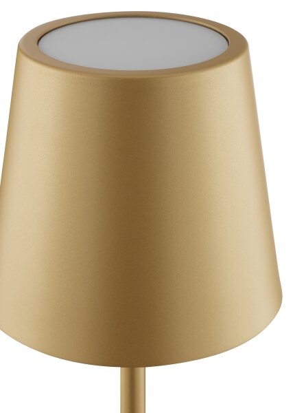 Brilliant - LED Stm nab dotyková stolní lampa ELORA LED/2,5W/5V 2700K IP44 zlatá