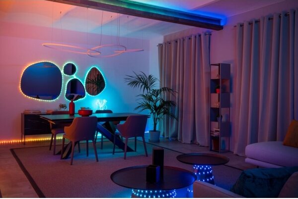 Twinkly TWD200STP-TEU - LED RGB Venkovní stmívatelný pásek 200xLED 10m IP44 WiFi