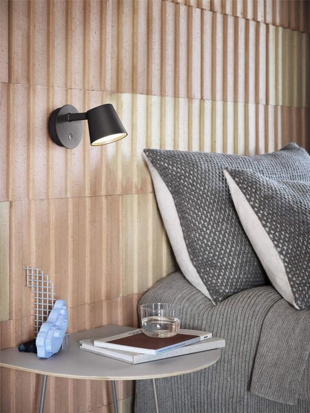 Muuto Nástěnná lampa Tip, white TIPWAL05