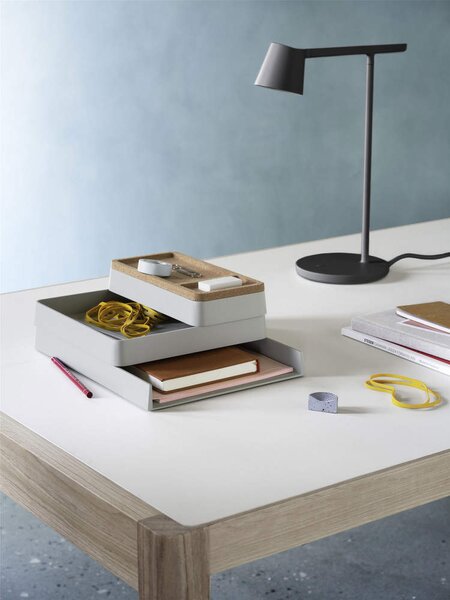 Muuto Stolní organizér Arrange 32x25 cm, grey