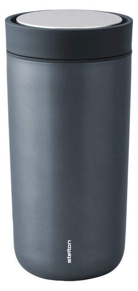 Stelton Termohrnek To Go Click 0.4l, dark blue metallic