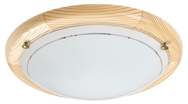 Brilagi - Stropní svítidlo ORBIS 1xE27/60W/230V pr. 30 cm borovice