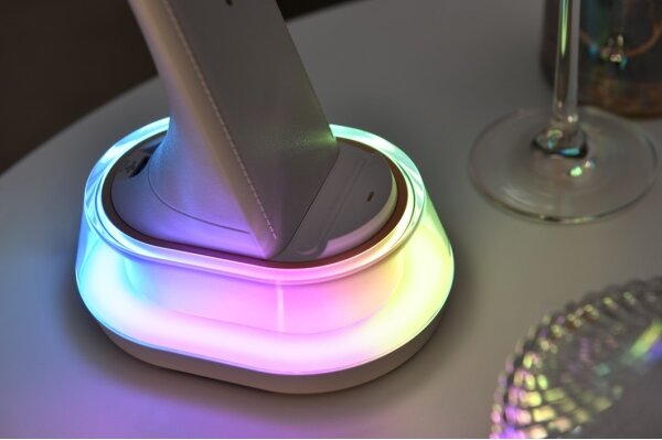 Immax 08974L - LED RGB Stmívatelná stolní lampa CORELLA LED/7W/12/230V bílá