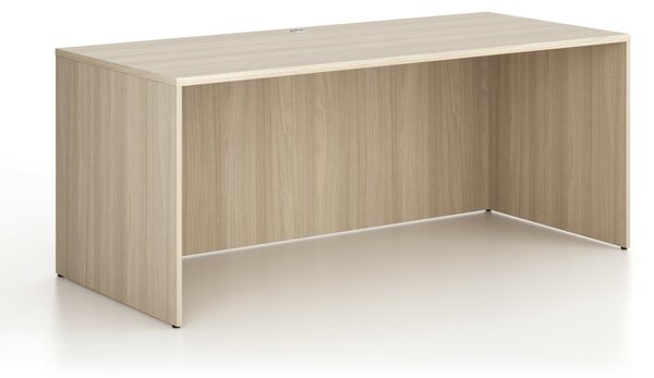 Kancelářský psací stůl FRAME, 180x80 cm, dub přírodní