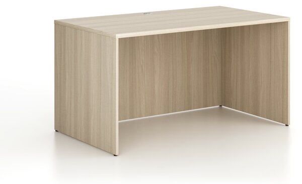 Kancelářský psací stůl FRAME, 140x80 cm, dub přírodní