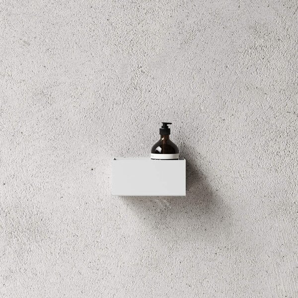 Nichba Koupelnová polička Bath Shelf 20, white