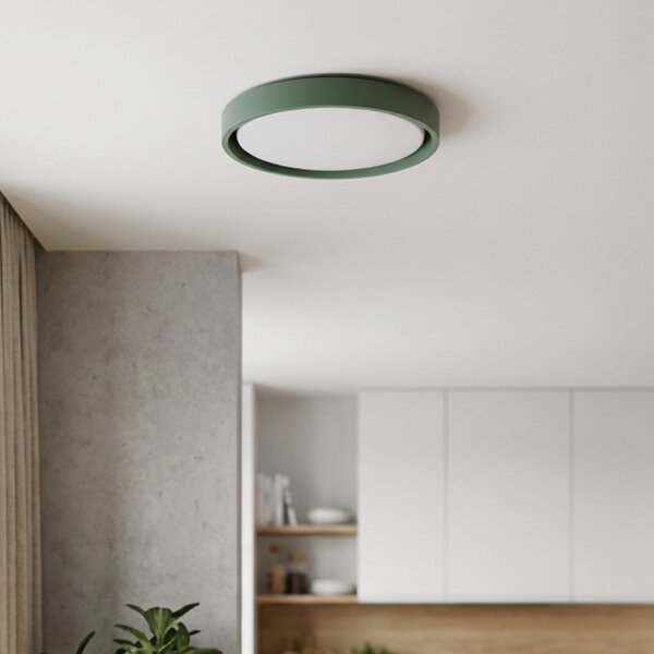 Brilagi - LED Stmív. svítidlo MATTEO LED/48W/230V 3000-6500K pr. 41 cm zelená+DO