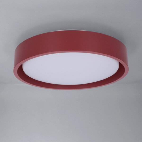 Brilagi - LED Stropní svítidlo MATTEO LED/24W/230V pr. 31 cm červená