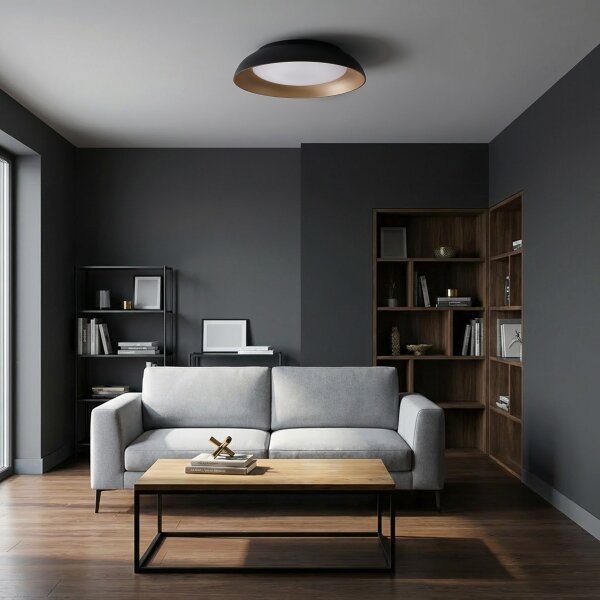 Brilagi-LED Stmívatelné svítidlo ALVA LED/48W/230V 3000-6500K pr. 51 cm černá+DO