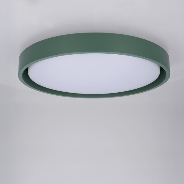 Brilagi - LED Stmív. svítidlo MATTEO LED/48W/230V 3000-6500K pr. 41 cm zelená+DO