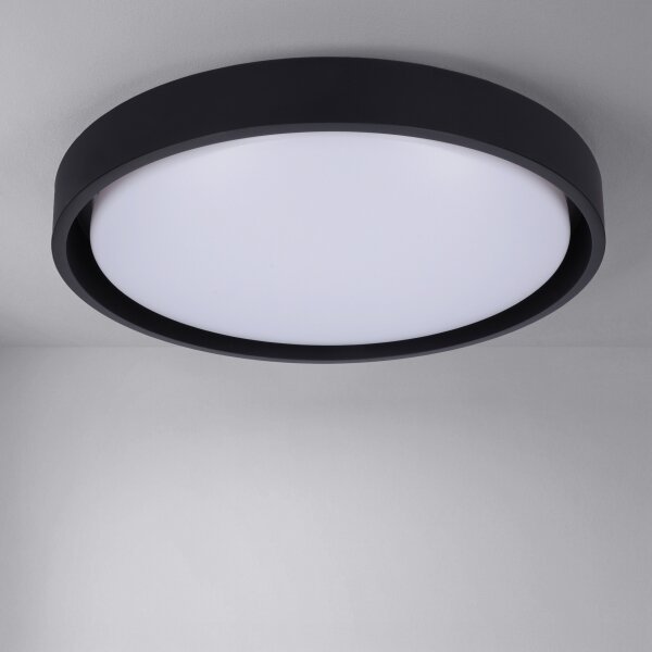 Brilagi - LED Stmív. svítidlo MATTEO LED/48W/230V 3000-6500K pr. 41 cm černá +DO