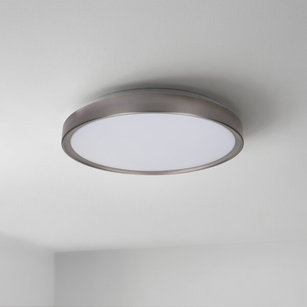 Brilagi-LED Stmív. svítidlo FANCIA LED/48W/230V 3000-6500K pr. 39 cm stříbrná+DO