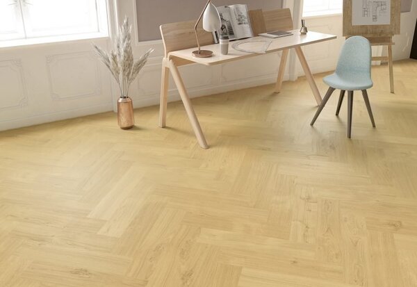 Vinylová podlaha Dryback Herringbone - Velvet Oak Brown